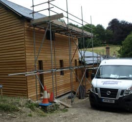 Timber clad build, Petersfield